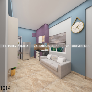 Modern 3 seater sofa with cusion